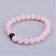 Gemstone Beads Stretch Bracelets BJEW-JB02951-6