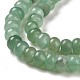 Natürlichen grünen Aventurin Perlen Stränge X-G-D481-03A-4