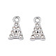 304 Stainless Steel Charms STAS-N095-137A-1