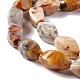 Natural Crazy Agate Beads Strands G-L243A-20-4