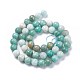 Chapelets de perles en amazonite naturelle G-K068-03-9mm-4