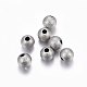 304 Stainless Steel Textured Beads STAS-F174-32P-1