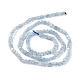 Natürliche Aquamarin Perlen Stränge G-K315-A01-4
