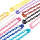 Acrylic Cable Chain Necklace Sets NJEW-JN03635-1