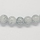 Spray Painted Glass Round Beads Strands X-DGLA-R004-4mm-9-2