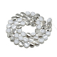 Chapelets de perles en verre électroplaqué EGLA-S168-01-2