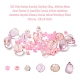 Kits de fabrication de bijoux de la série rose bricolage DIY-YW0003-05E-5
