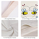 Мешки ткани упаковки холста ABAG-WH0030-004-3