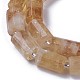 Chapelets de perles de citrine naturelle G-F595-J06-3