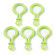Accessoires de fermoir porte-clés en plastique opaque en forme d'ampoule en forme de bulbe KY-T021-01F-1