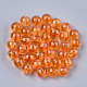Perles en plastique transparentes KY-T005-6mm-633-1
