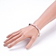Natural Kunzite Stretch Bracelets BJEW-JB03739-01-3