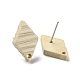 Risultati di orecchini a bottone in legno di frassino EJEW-N017-011B-3