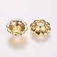 Tibetische Perlen Kappen & Kegel Perlen X-K08DQ012-2