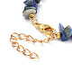 Natural Lapis Lazuli Beaded Bracelets BJEW-JB05181-05-3