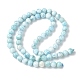Larimar Naturperlen Stränge&nbsp;G-B141-01-6mm-3