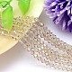 Faceted Bicone Imitation Austrian Crystal Glass Bead Strands G-PH0007-29-6mm-1