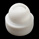 ひょうたん DIY キャンドルカップシリコンモールド  クリエイティブアロマキャンドルセメントカップ供給 diy コンクリートキャンドルカップ樹脂金型  ホワイト  10.75x9.5cm  内径：7.8のCM DIY-G097-03-4