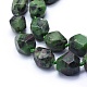 Natural Ruby in Zoisite Beads Strands G-G764-25-3