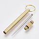 Portable Pocket 201 Stainless Steel Toothpick keychain KEYC-T007-02G-4
