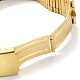 304ステンレス鋼リンクチェーンブレスレット  時計バンドチェーンブレスレット  ゴールドカラー  内径：3インチ（7.5cm） BJEW-G685-02A-3