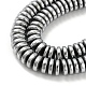Electroplated Synthetic Non-magnetic Hematite Beads Strands G-Z032-C02-04P-3