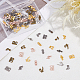 OLYCRAFT 105Pcs Note Resin Filler Music Note Filling Charms Alloy Epoxy Resin Accessories for Resin Crafting and Jewelry Making DIY Necklace Bracelet Earrings -5 Colors DIY-OC0008-21-5