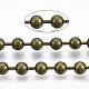 Cadenas de bolas de latón X-CHC-S008-003A-AB-2
