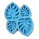 Moules en silicone pour pendentif en forme de feuille de monstera DIY-M048-02-2