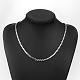 316L Stainless Steel Rope Chain Necklaces For Men NJEW-BB01188-5