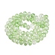 Chapelets de perles en verre transparente  &nbsp;GLAA-T023-8mm-A02-2