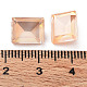 Electroplate Glass Rhinestone Cabochons RGLA-M016-G02-AM-3