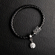 Dicosmétique 10 pièces perles de tressage de dreadlocks en alliage de style tibétain OHAR-DC0001-06B-5