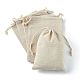 コットンラッピングポーチ巾着袋  小麦  17x12cm X-ABAG-R011-13x18-1