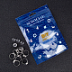 Sunnyclue 40 pcs anneau de base pad réglable anneau ébauches lunette plateaux ajustement 12mm cabochons en verre pour bricolage cabochon anneaux fabrication de bijoux DIY-SC0010-95P-5