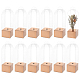 12 caja de plástico y papel para almacenar flores individuales&nbsp;CON-BC0007-98-1