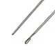 Aghi per perline in acciaio con gancio per giraperline TOOL-C009-01A-03-3