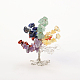 Pietre preziose naturali trucioli albero della vita decorazioni TREE-PW0004-09-1