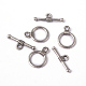 Tibetan Style Alloy Toggle Clasps X-LF1184Y-NF-3