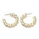Brass Stud Earrings EJEW-P264-A08-G-2