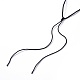 Création de collier en corde de nylon X-NWIR-D016-9-3