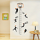 PVC Height Growth Chart Wall Sticker DIY-WH0232-020-5
