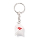 Schlüsselanhänger mit Herz-Blumenstrauß KEYC-JKC00378-1