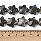 Natürliche Larvikit-Perlenstränge&nbsp;G-P573-C11-01-5