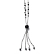 304 Stainless Steel Pendant Necklaces NJEW-H210-G-P-3
