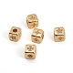 Brass Micro Pave Clear Cubic Zirconia Beads X-ZIRC-L091-019G-1