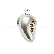 Латунные микро проложить кубического циркония подвески KK-L229-001P-08