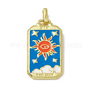 Подвески из эмали и сплава ENAM-D042-01D