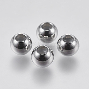 Бусины из нержавеющей стали 304 STAS-F139-062P-6mm