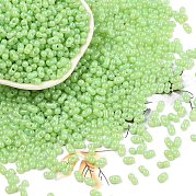 Выпечка краска стеклянные бусины SEED-L011-09A-18